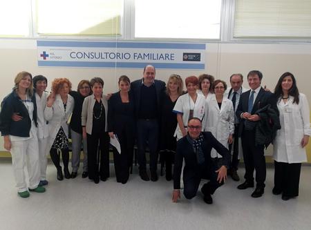 Nicola Zingaretti visita il nuovo consultorio familiare della Cittadella della salute