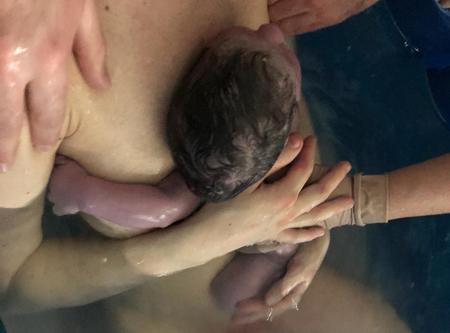 Al reparto di Ostetricia e ginecologia di Belcolle il primo parto completamente in acqua della Tuscia