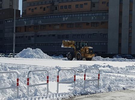 Emergenza neve, tutte le strutture ospedaliere sono accessibili ai cittadini e ai mezzi di soccorso