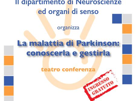 La malattia di Parkinson, conoscerla e gestirla, incontro informativo con la formula del teatro conferenza