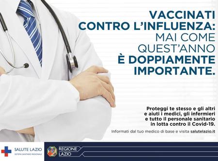 Campagna antinfluenzale, Asl Viterbo: "64475 dosi di vaccino gi consegnate ai medici di medicina generale e ai pediatri di libera scelta"