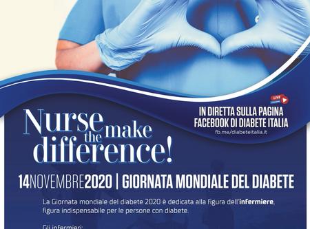 14 novembre, Giornata mondiale diabete 2020. Il prezioso ruolo dell'infermiere nel team diabetologico