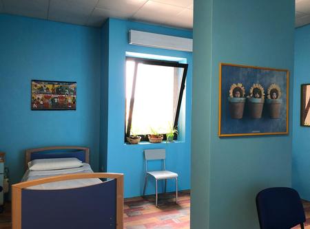 Alla Pediatria di Belcolle una nuova stanza riservata alle mamme dei piccoli ricoverati presso la Terapia intensiva neonatale