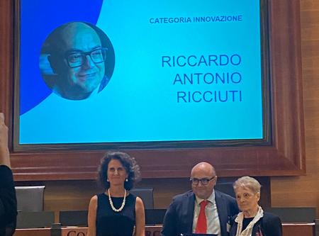 Vivisalute Award 2021, Asl Viterbo: Premio all'innovazione al direttore del Dipartimento di Neuroscienze e organi di senso, Riccardo Antonio Ricciuti