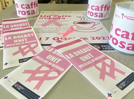 Dal 7 ottobre è tornato un Caffè in rosa per la prevenzione del tumore al seno